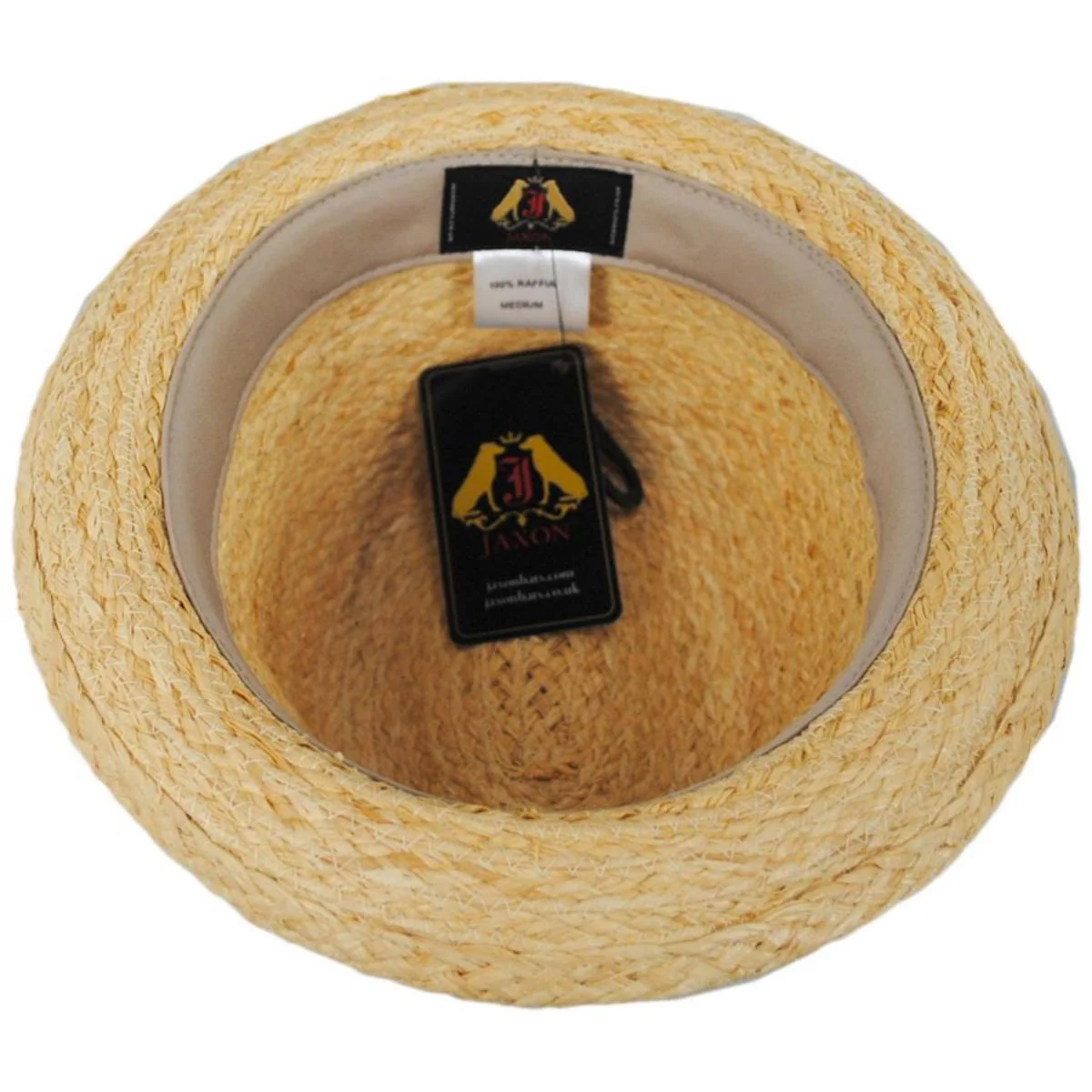 Oceanside Raffia Straw Fedora Hat - Image 6