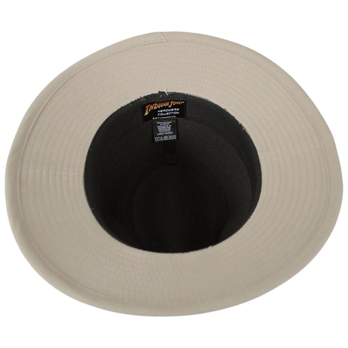 Officially Licensed Cotton Safari Fedora Hat - Image 4