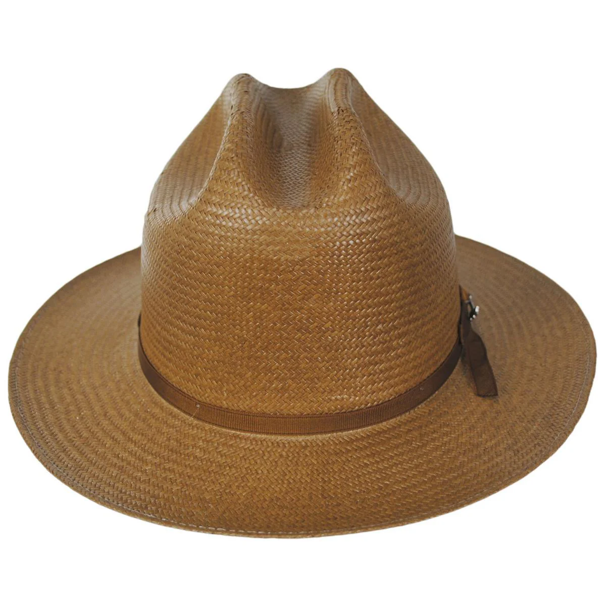 Open Road Shantung Straw Western Hat - Image 6