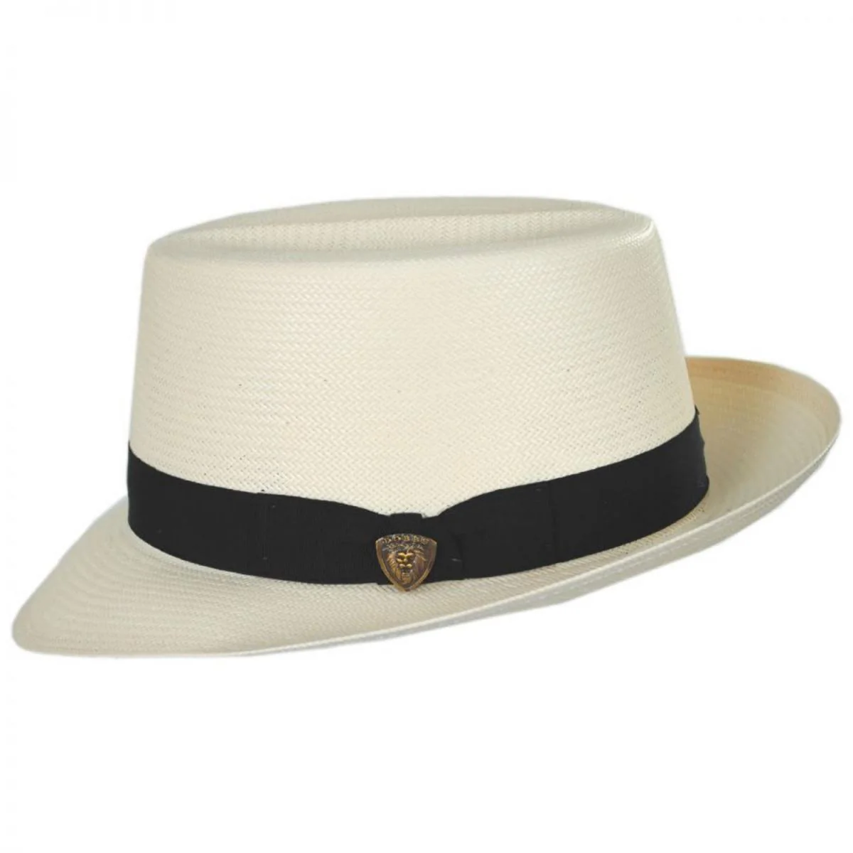 Optimo Shantung Straw Fedora Hat - Image 3