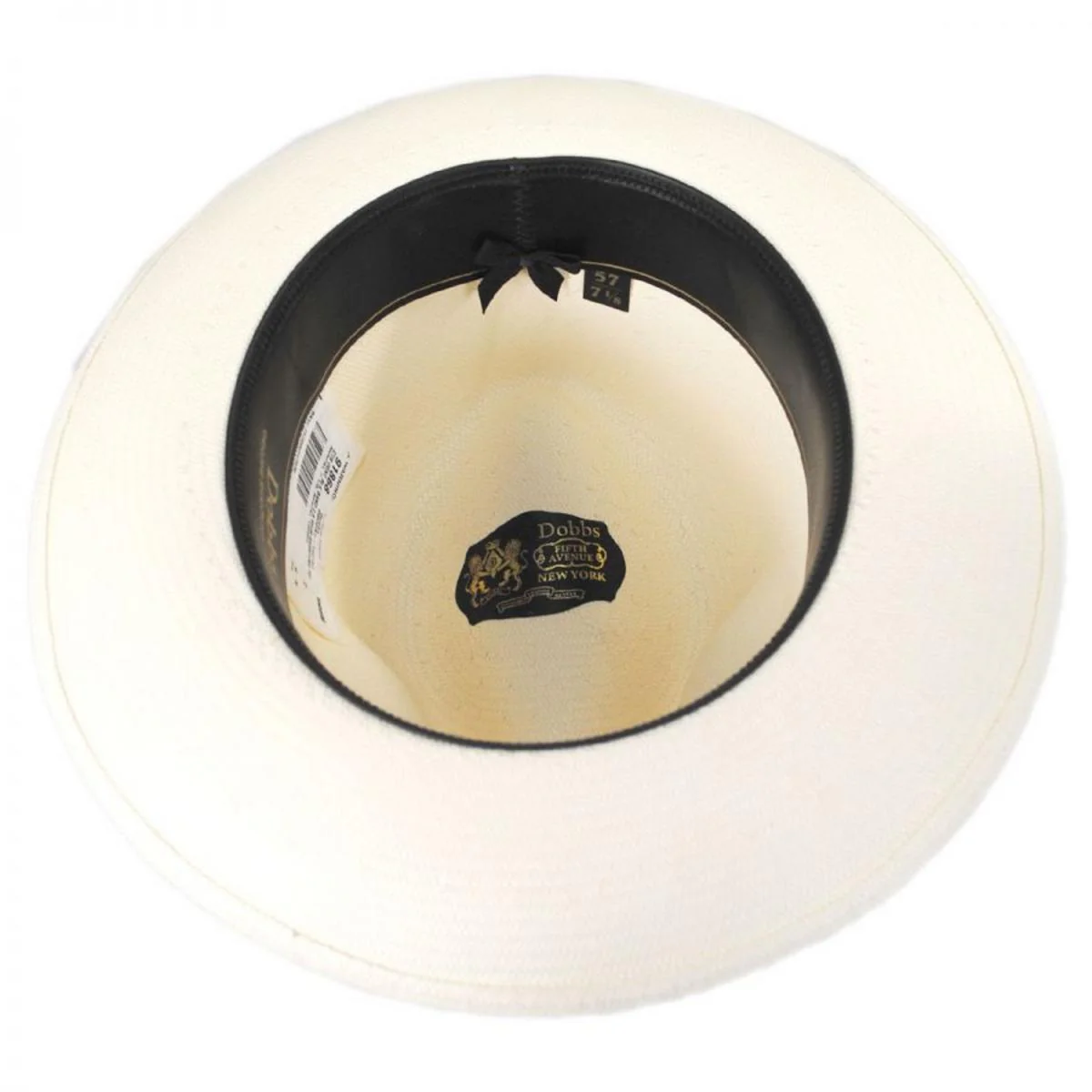 Optimo Shantung Straw Fedora Hat - Image 4