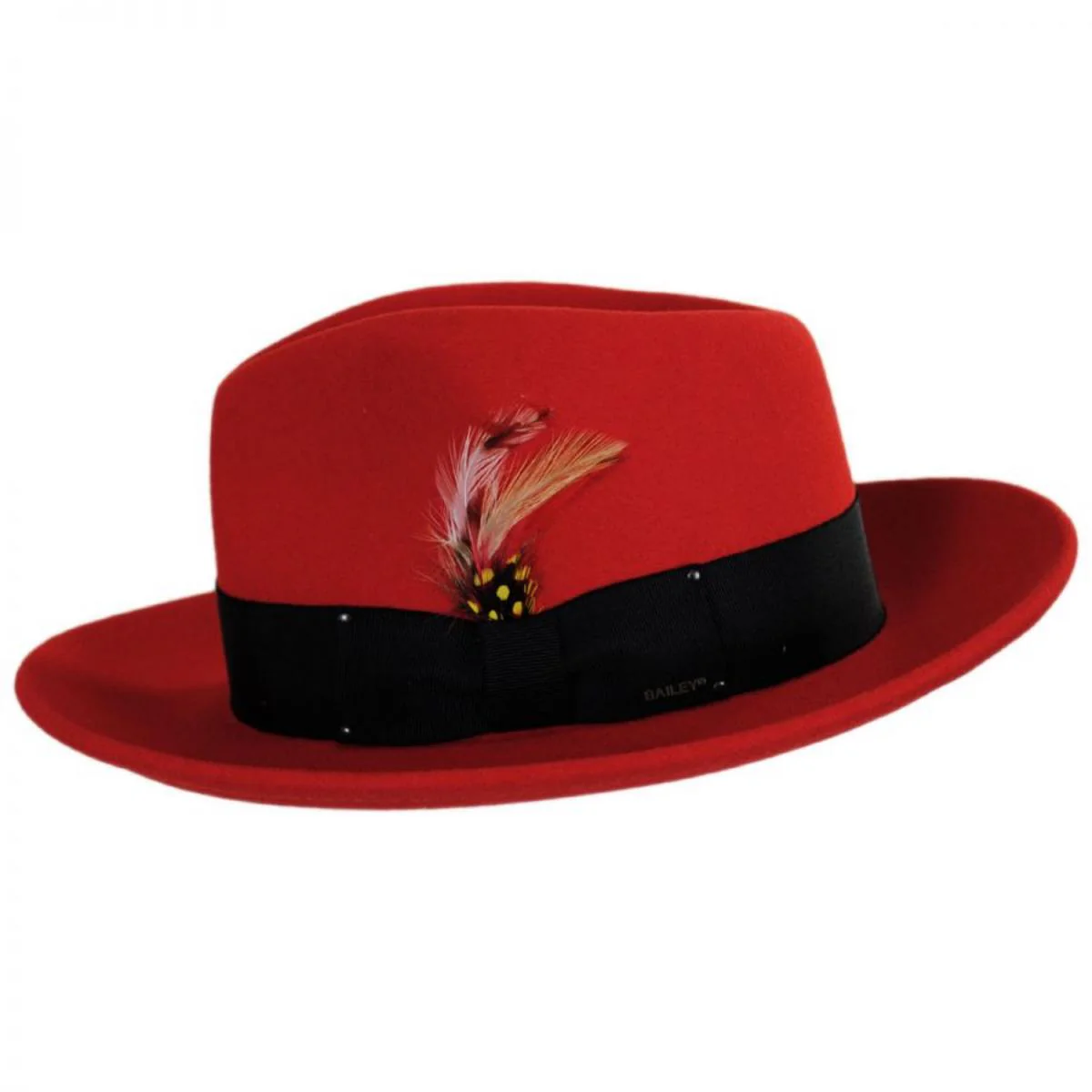 Packable Wool LiteFelt Fedora Hat - Image 11