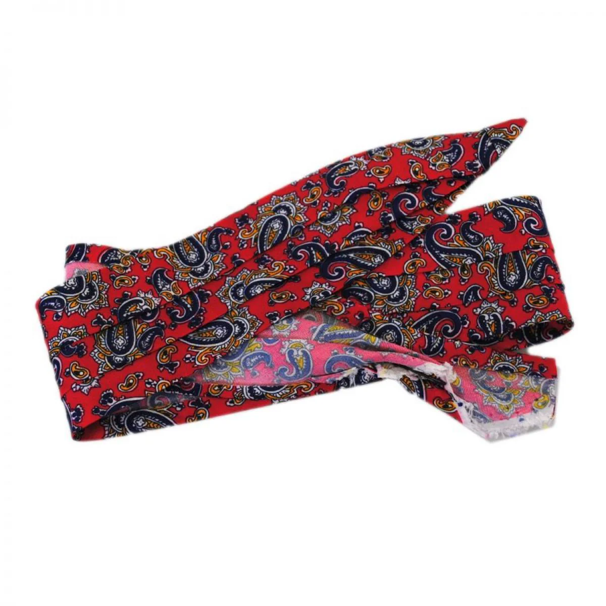 Paisley 3-Pleat Puggaree Hat Band