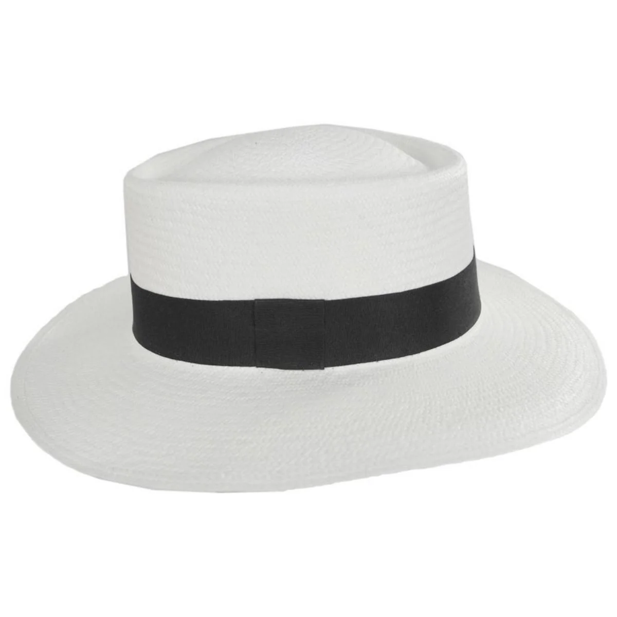 Panama Straw Grade 10 Gambler Hat - Image 3