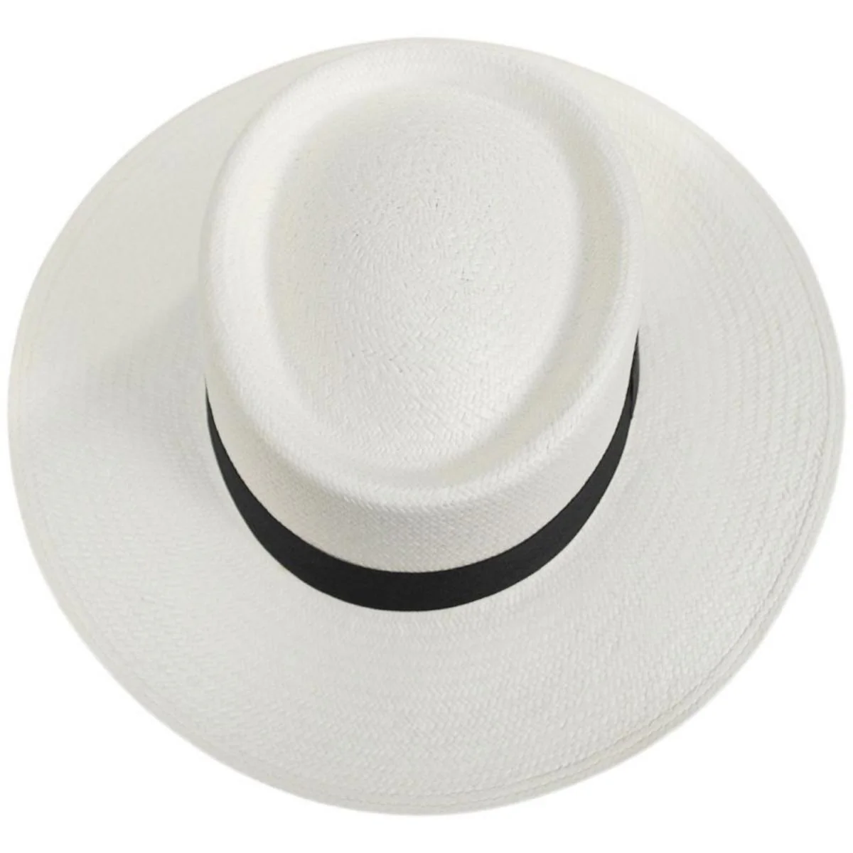 Panama Straw Grade 10 Gambler Hat - Image 4