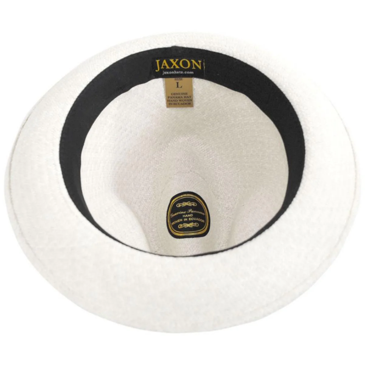 Panama Straw Trilby Fedora Hat - Image 9
