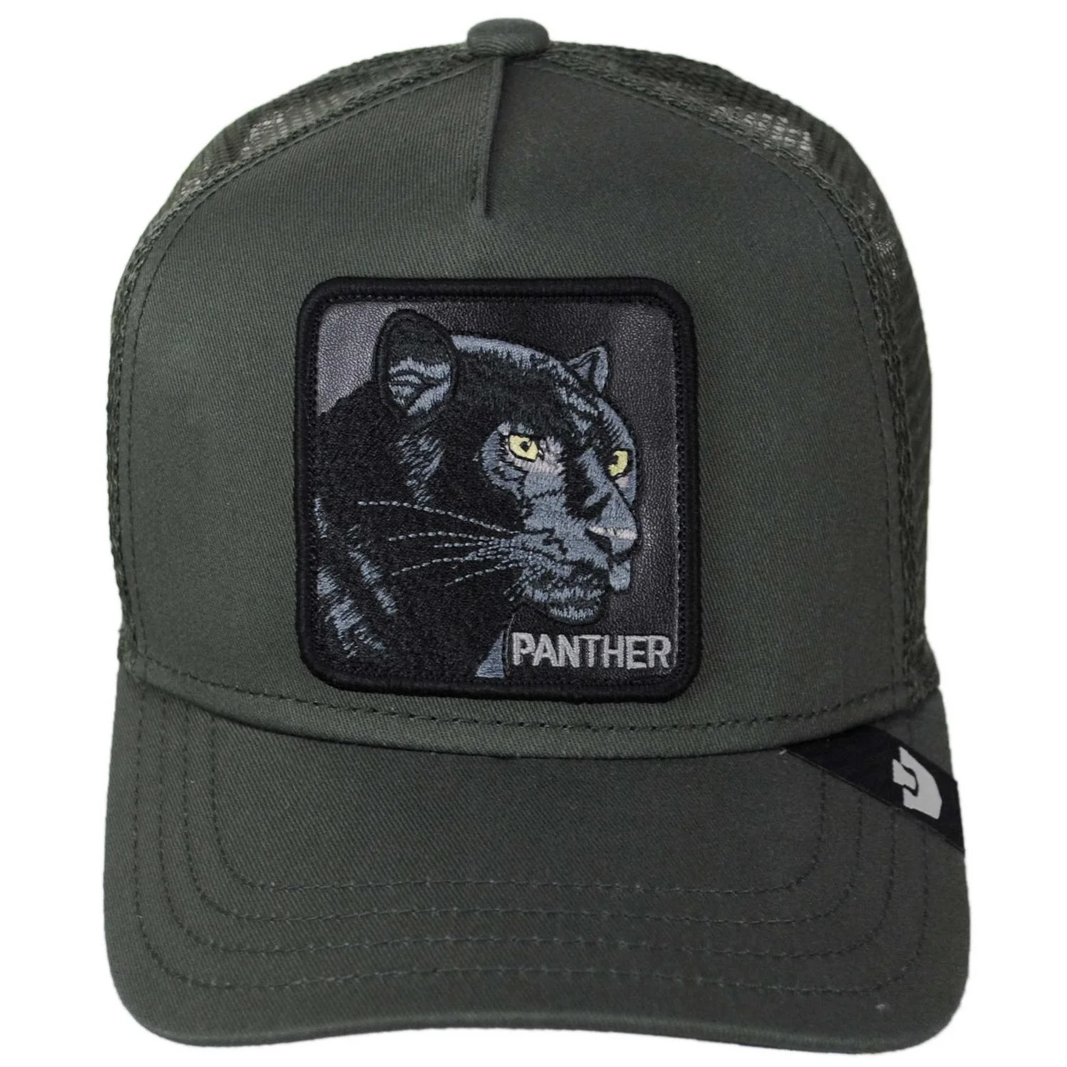 Kid's Panther Mesh Trucker Snapback Baseball Cap - Image 2