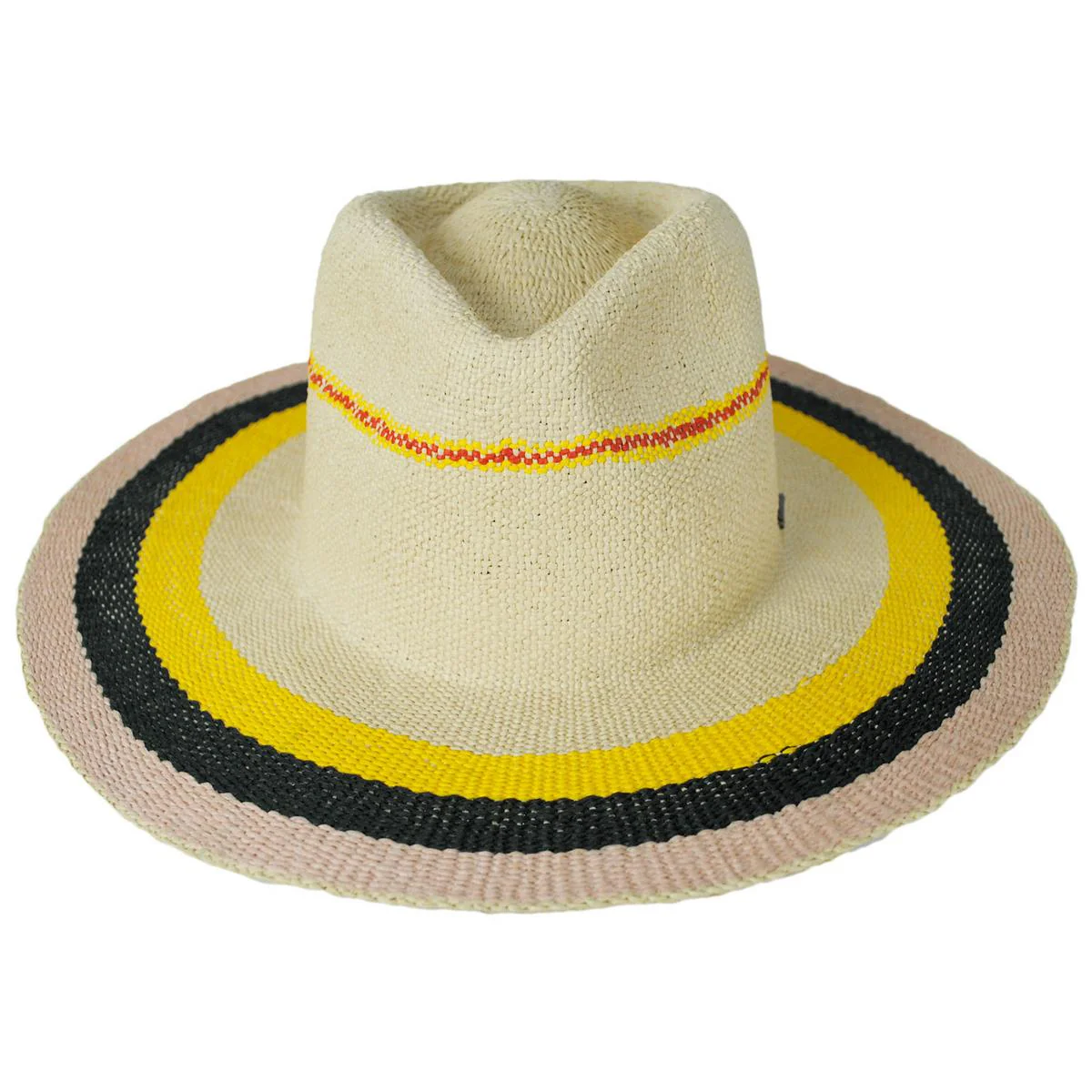 Pauma Bangora Straw Fedora Hat - Image 2