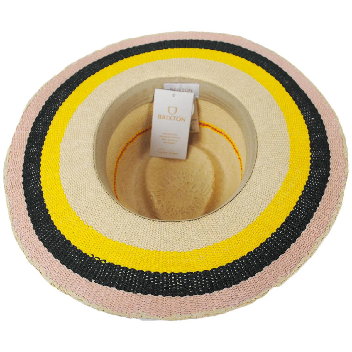 Pauma Bangora Straw Fedora Hat - Image 4