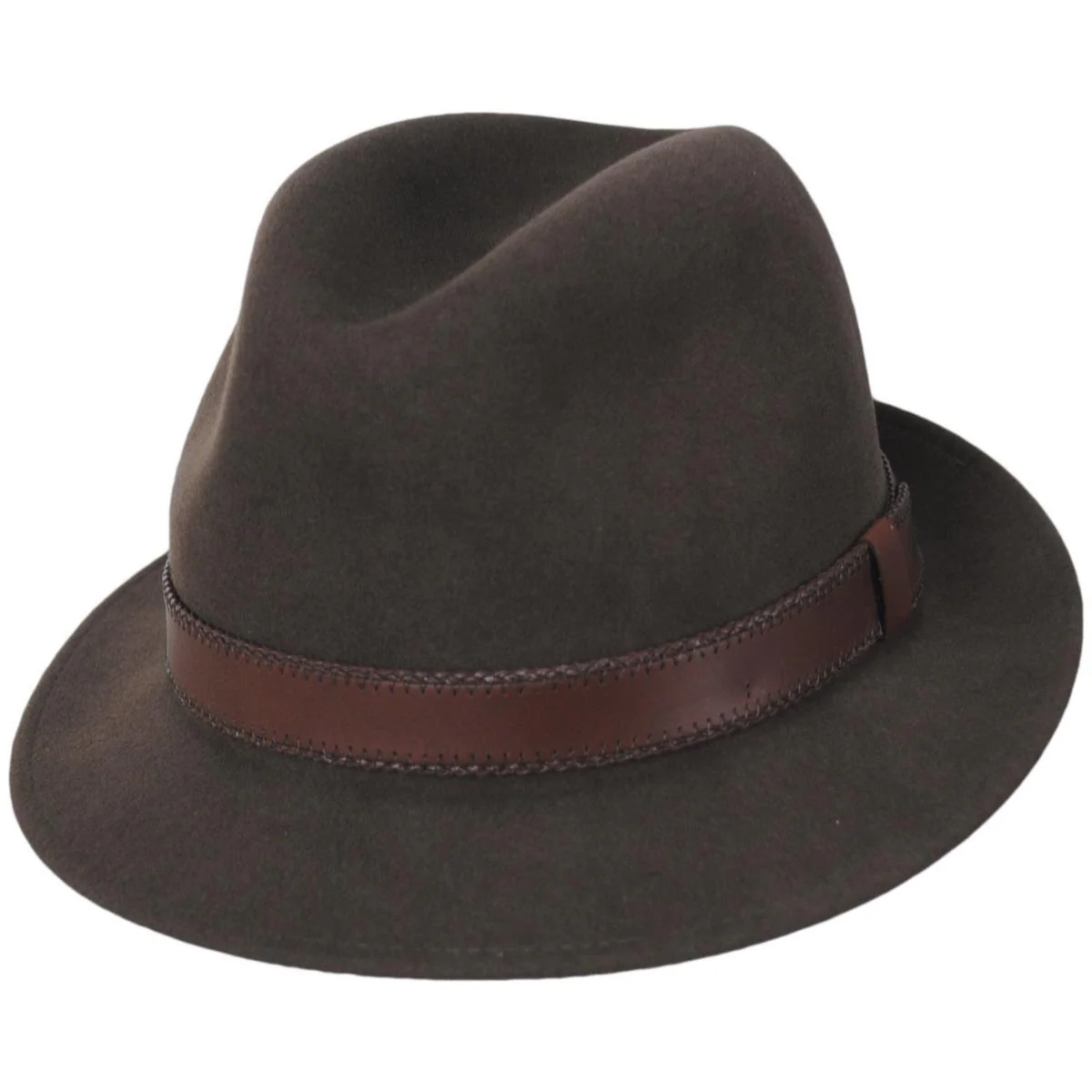 Perry Lanolux Wool Felt Fedora Hat - Image 5