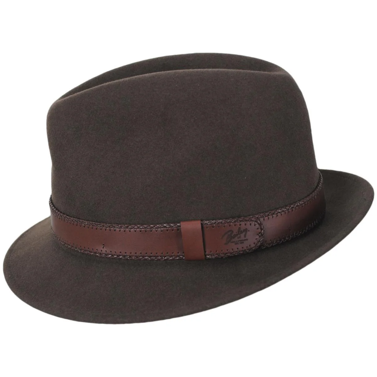 Perry Lanolux Wool Felt Fedora Hat - Image 7