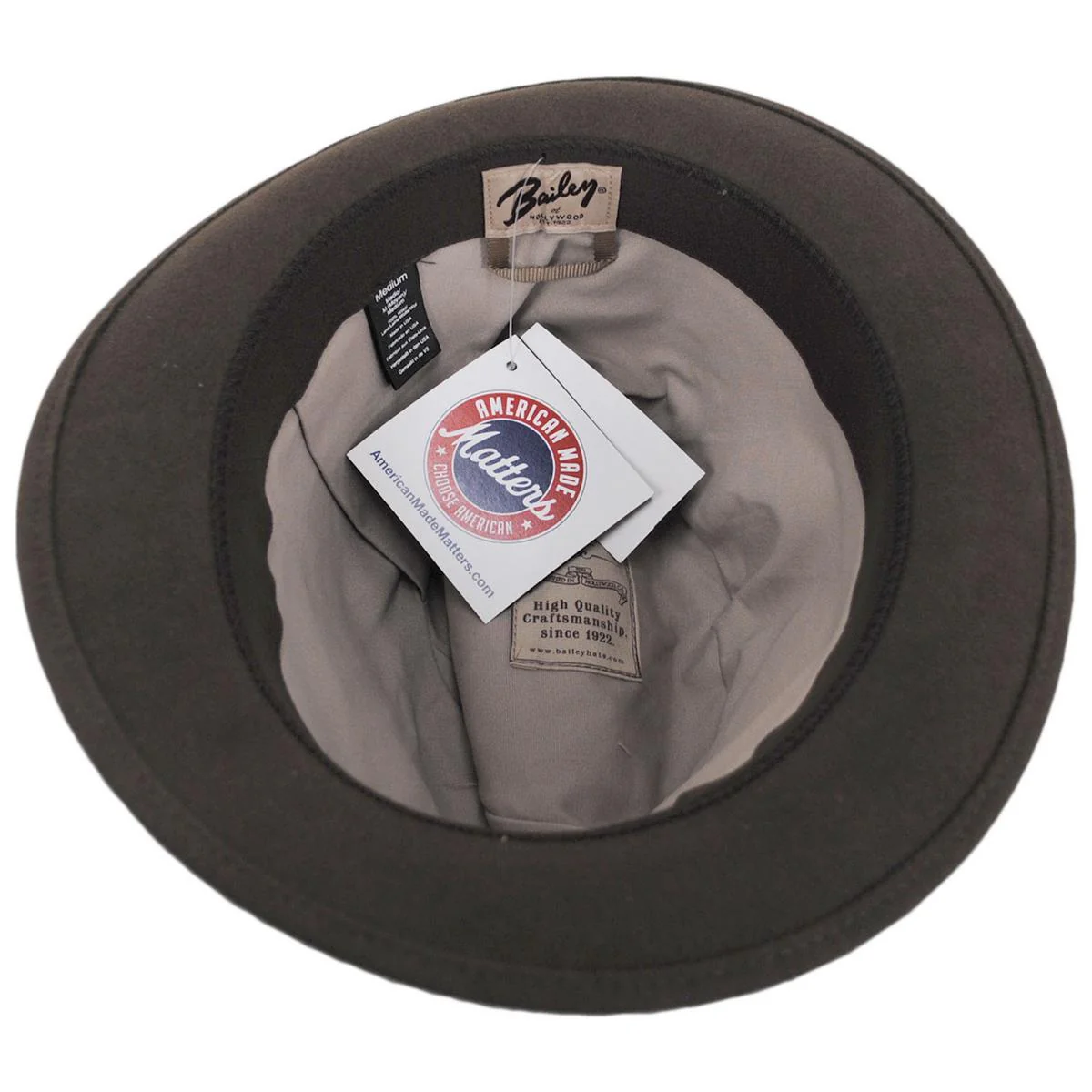 Perry Lanolux Wool Felt Fedora Hat - Image 8