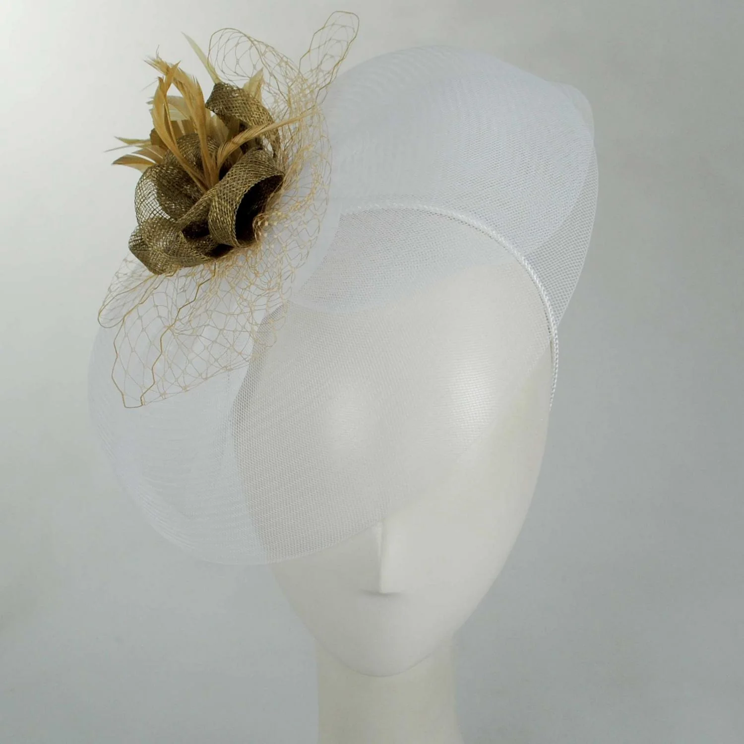 Petite Couronne Fascinator - Image 2