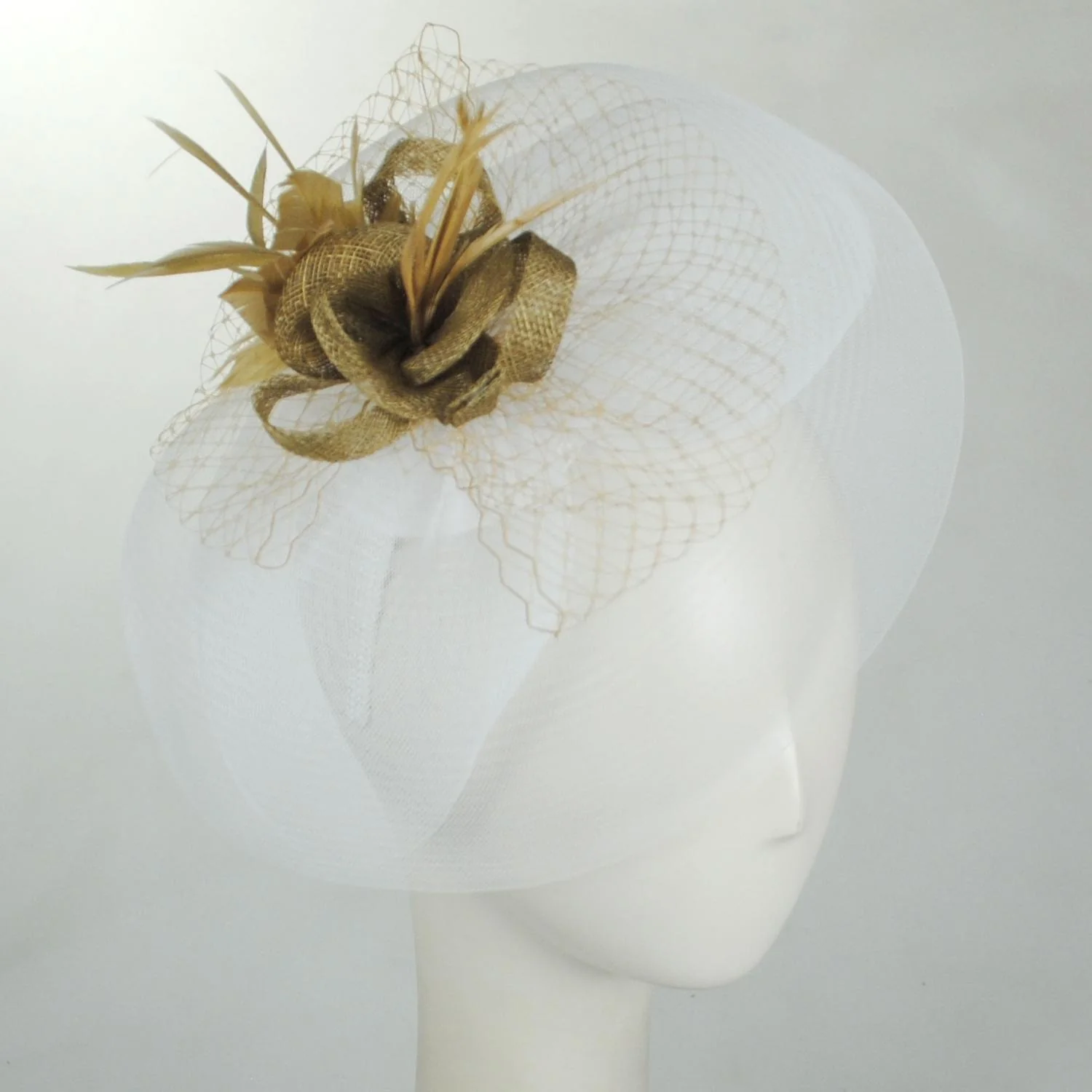 Petite Couronne Fascinator - Image 3