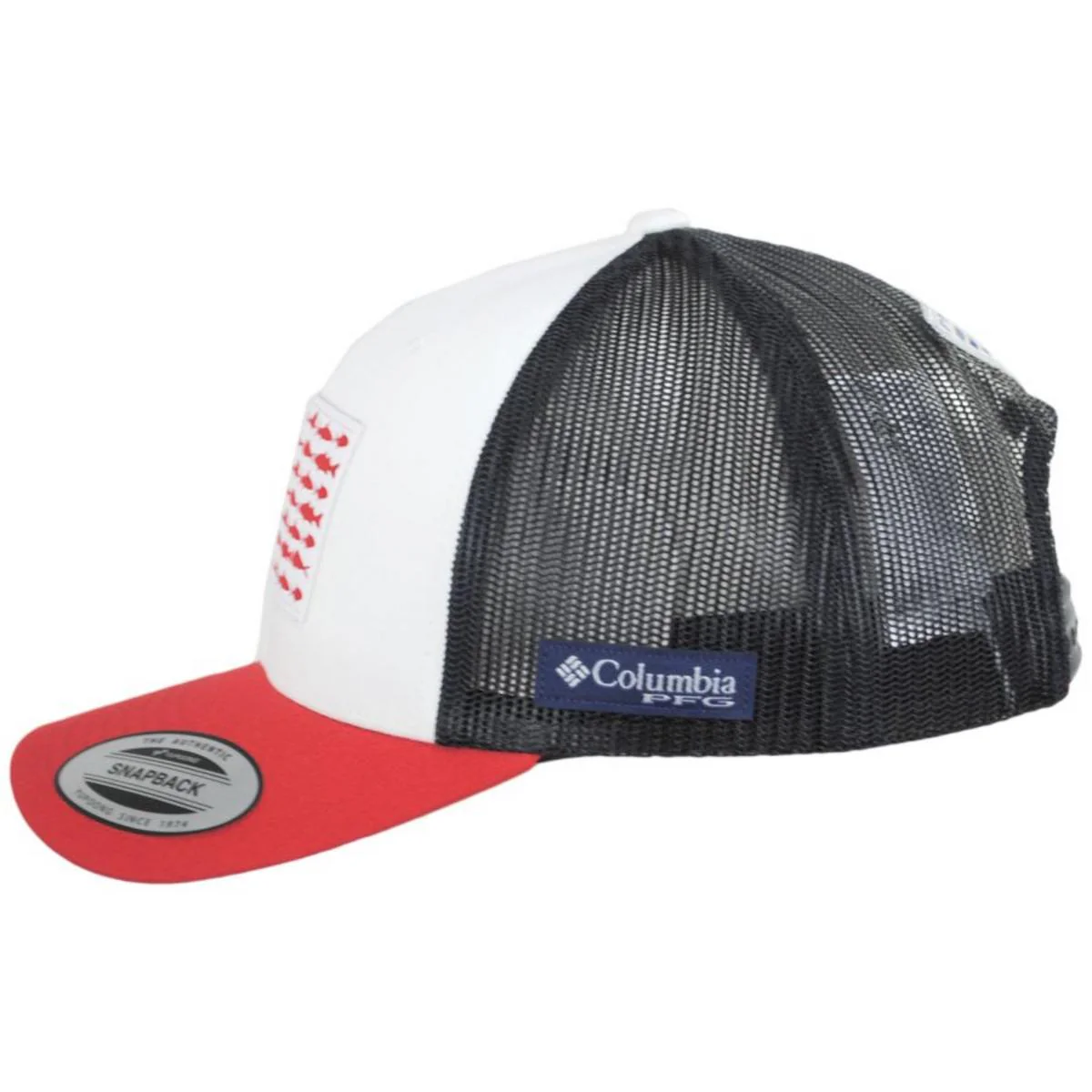 PFG Fish Flag Mesh Snapback Baseball Cap - Image 12