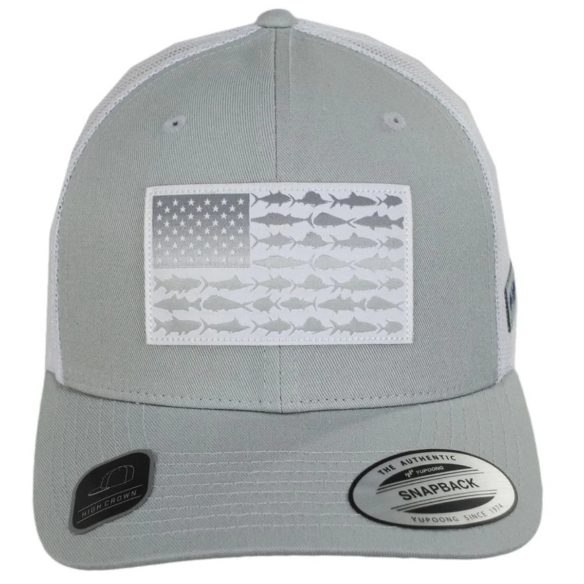PFG Fish Flag Mesh Snapback Baseball Cap - Image 15