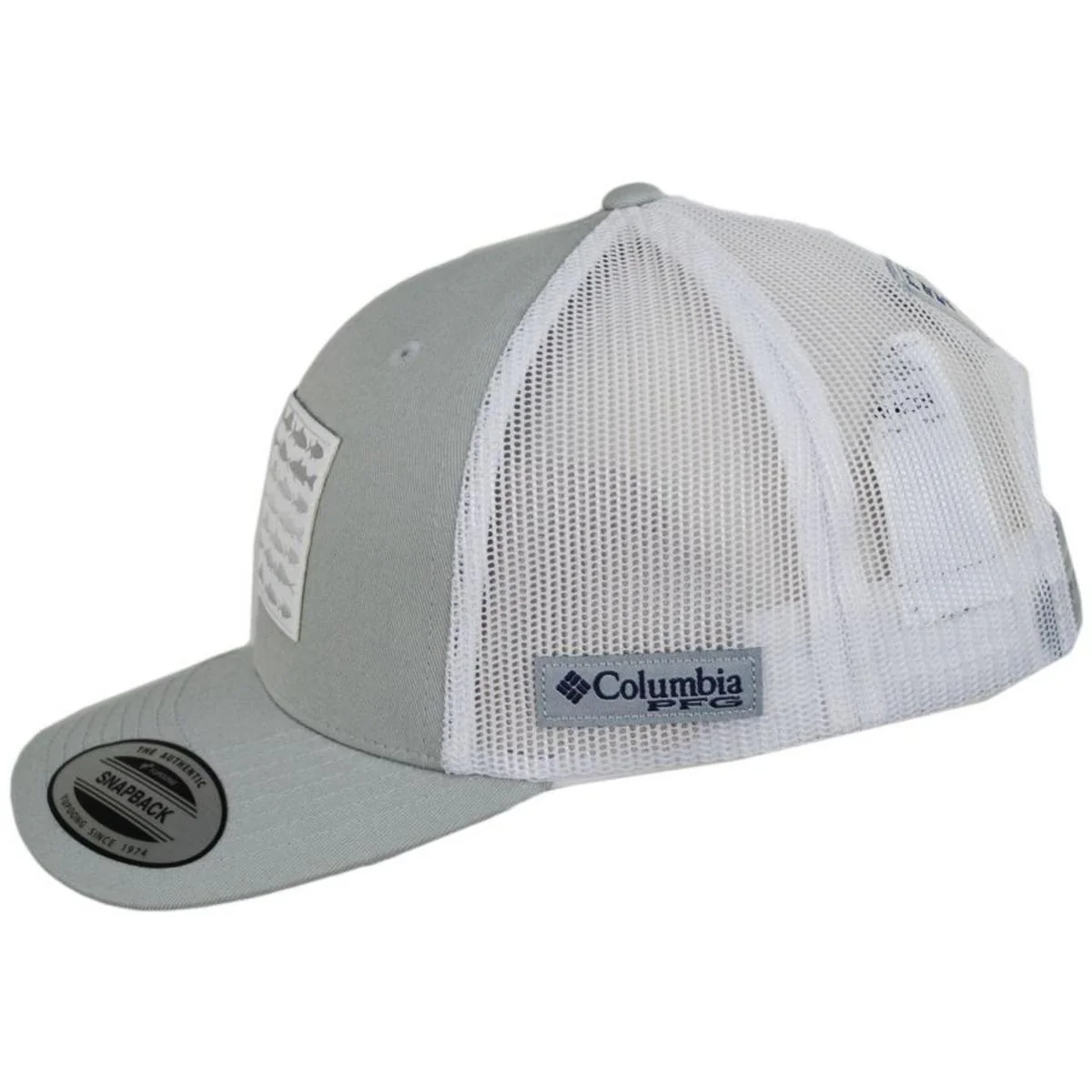 PFG Fish Flag Mesh Snapback Baseball Cap - Image 16