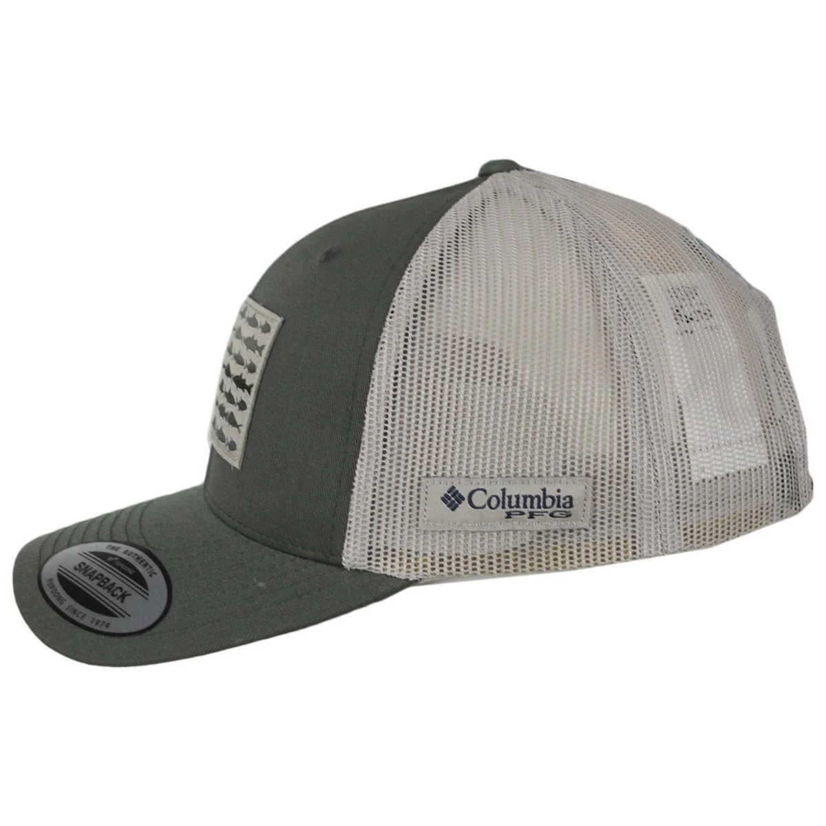 PFG Fish Flag Mesh Snapback Baseball Cap - Image 20