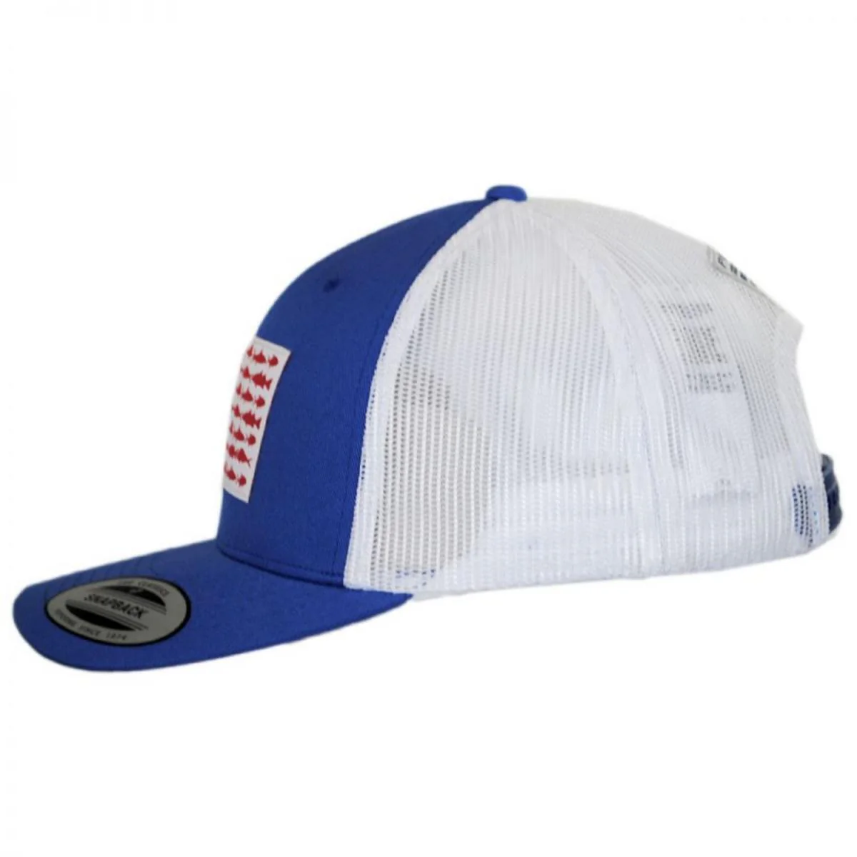 PFG Fish Flag Mesh Snapback Baseball Cap - Image 3