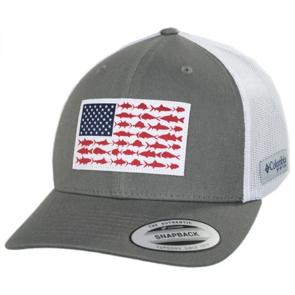 PFG Fish Flag Mesh Snapback Baseball Cap - Image 5
