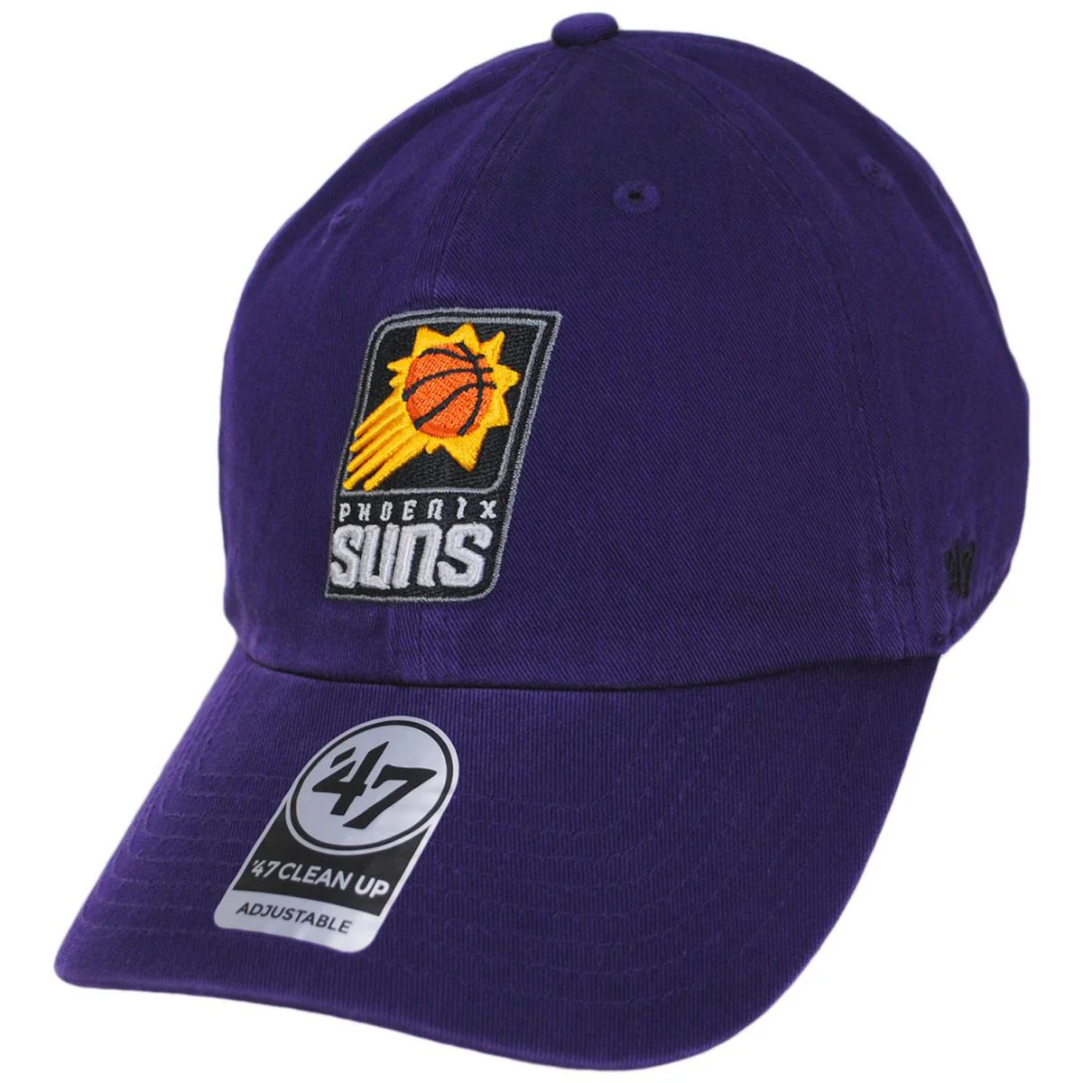 Phoenix Suns NBA Clean Up Strapback Baseball Cap Dad Hat - Image 3