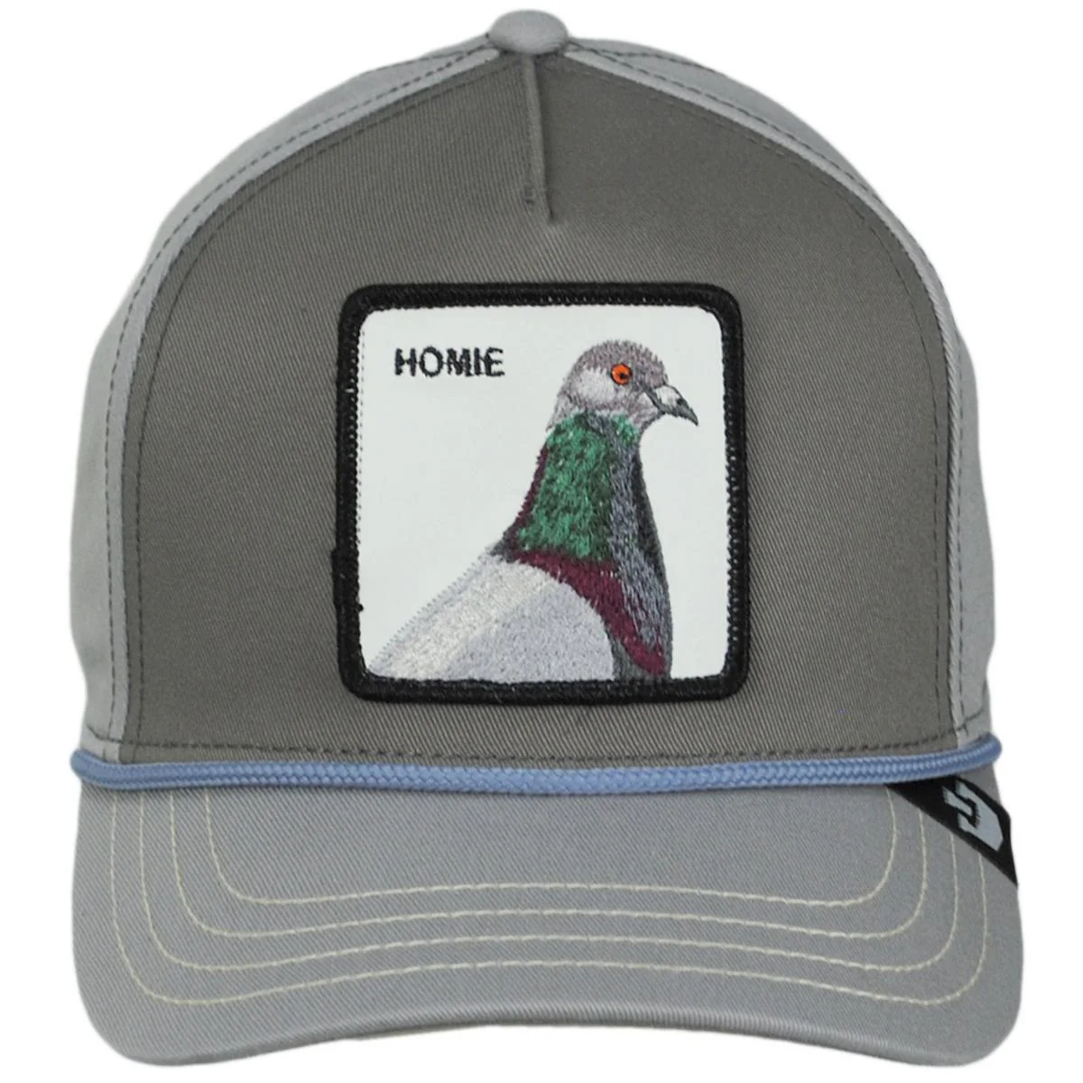 Pigeon 100 Trucker Snapback Baseball Cap - Image 2