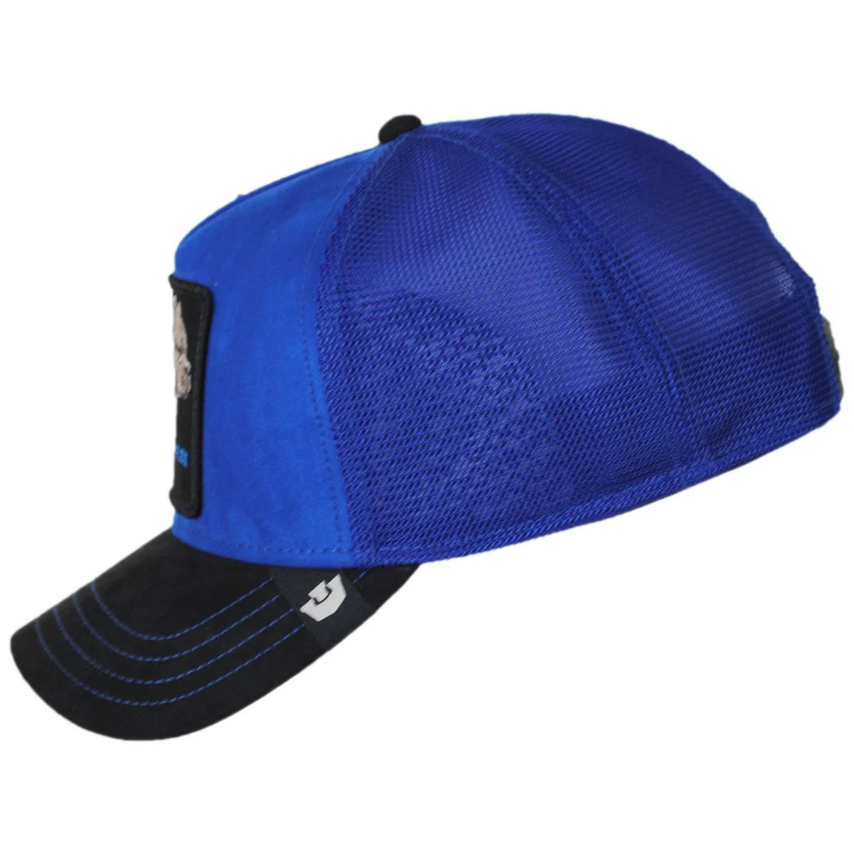 Pitbull Micro Suede Mesh Trucker Snapback Baseball Cap - Image 3
