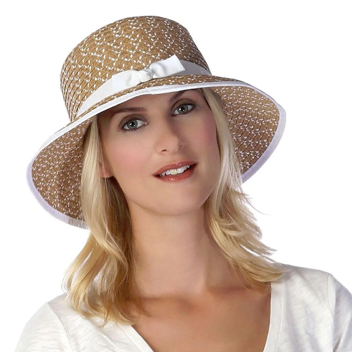 Pitch Perfect Framer Toyo Straw Cloche Hat - Image 2