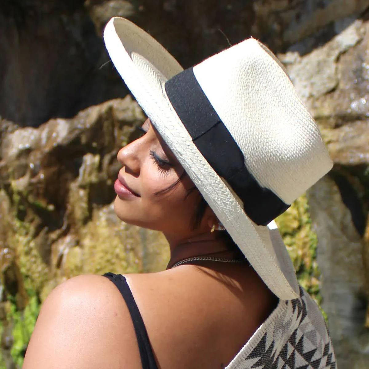 Plantation Guatemalan Fine Palm Leaf Straw Hat - Image 2