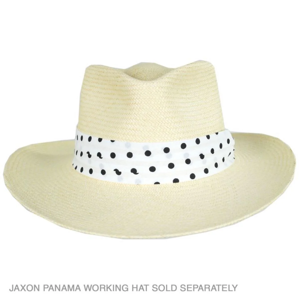 Polka Dot 3-Pleat Puggaree Hat Band - Image 7