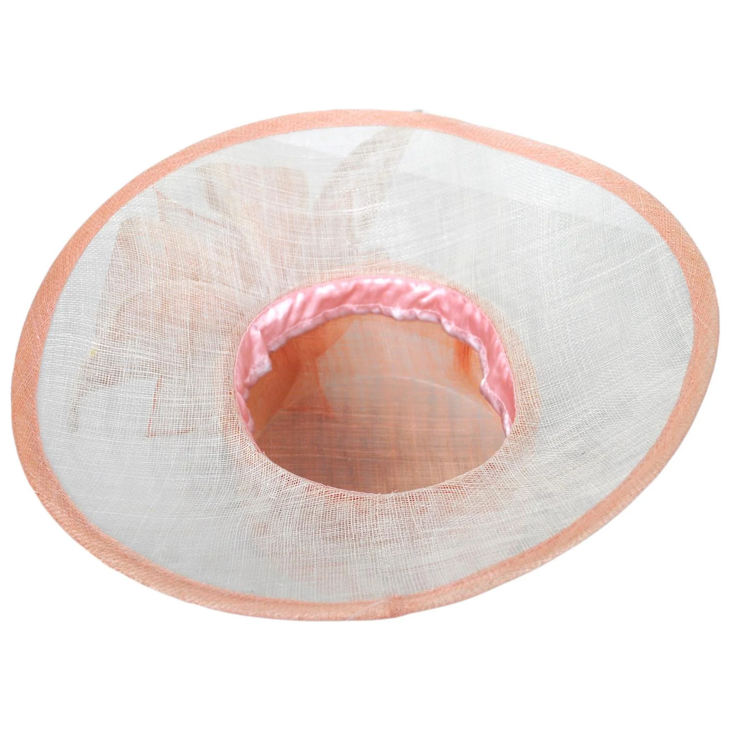 Poudre Sinamay Straw Boater Dress Hat - Image 4