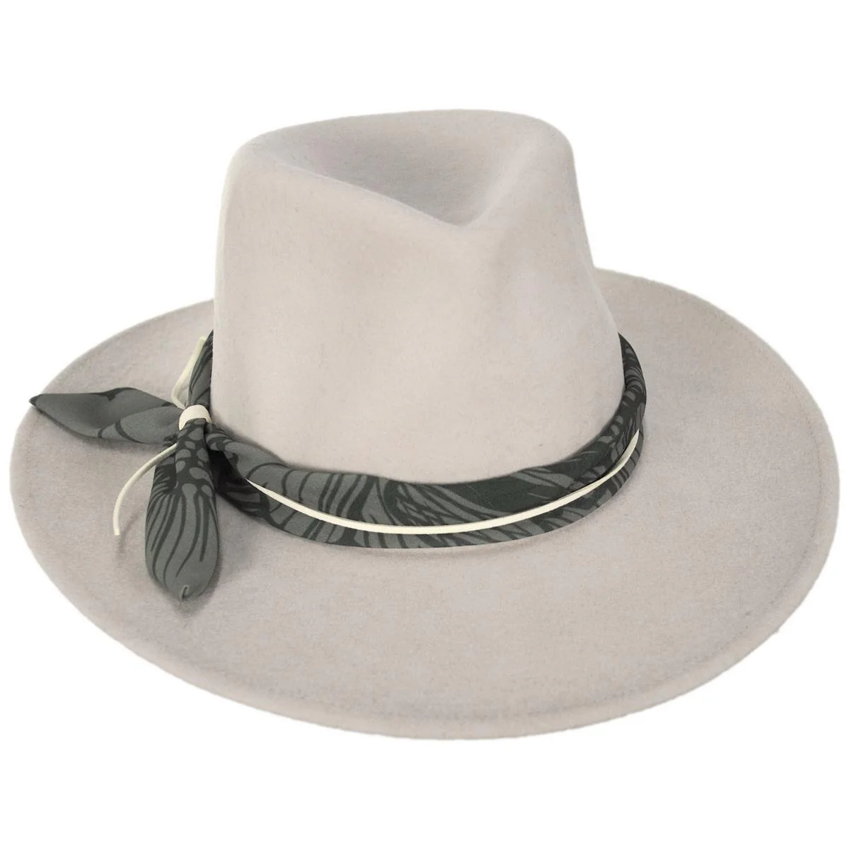 Rain Forest Wool Felt Fedora Hat - Image 5