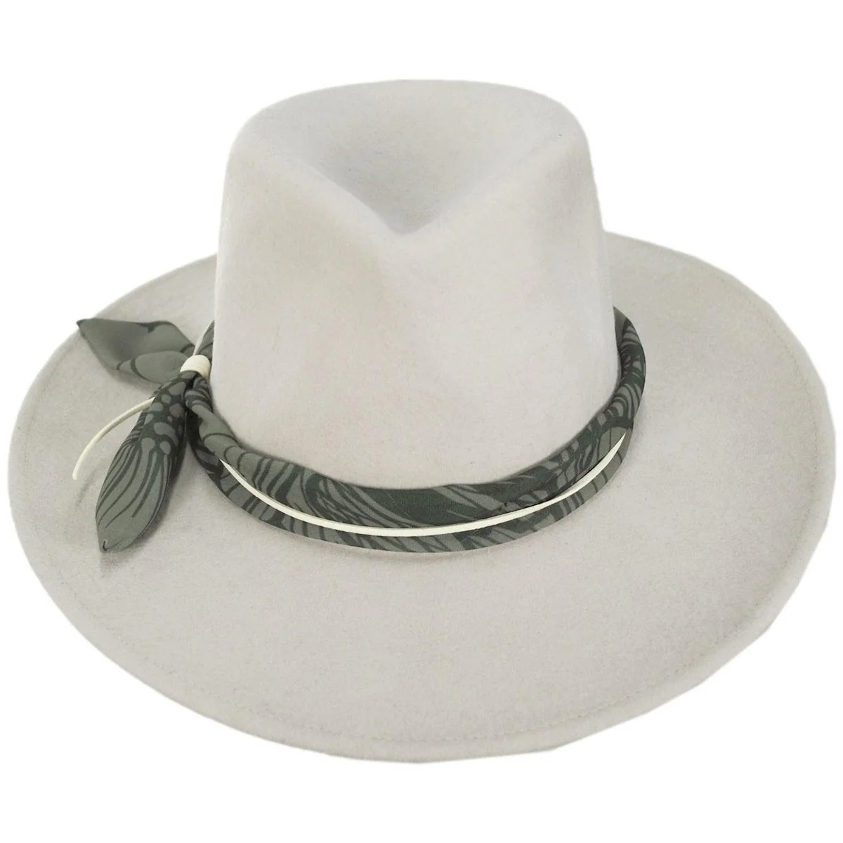 Rain Forest Wool Felt Fedora Hat - Image 6