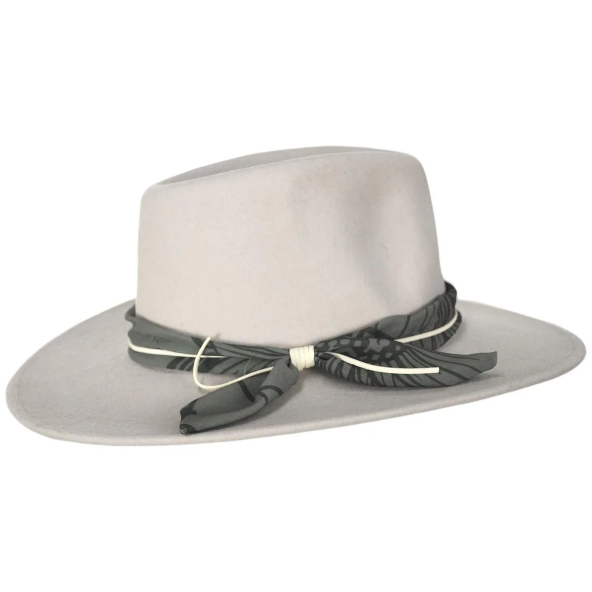 Rain Forest Wool Felt Fedora Hat - Image 7