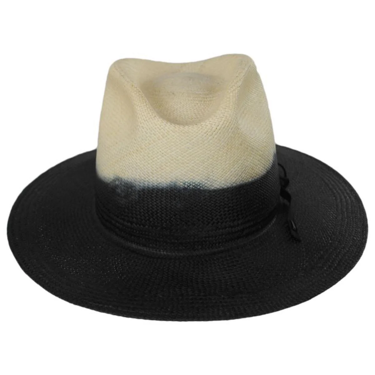 Rask Gradient Panama Straw Fedora Hat - Image 2