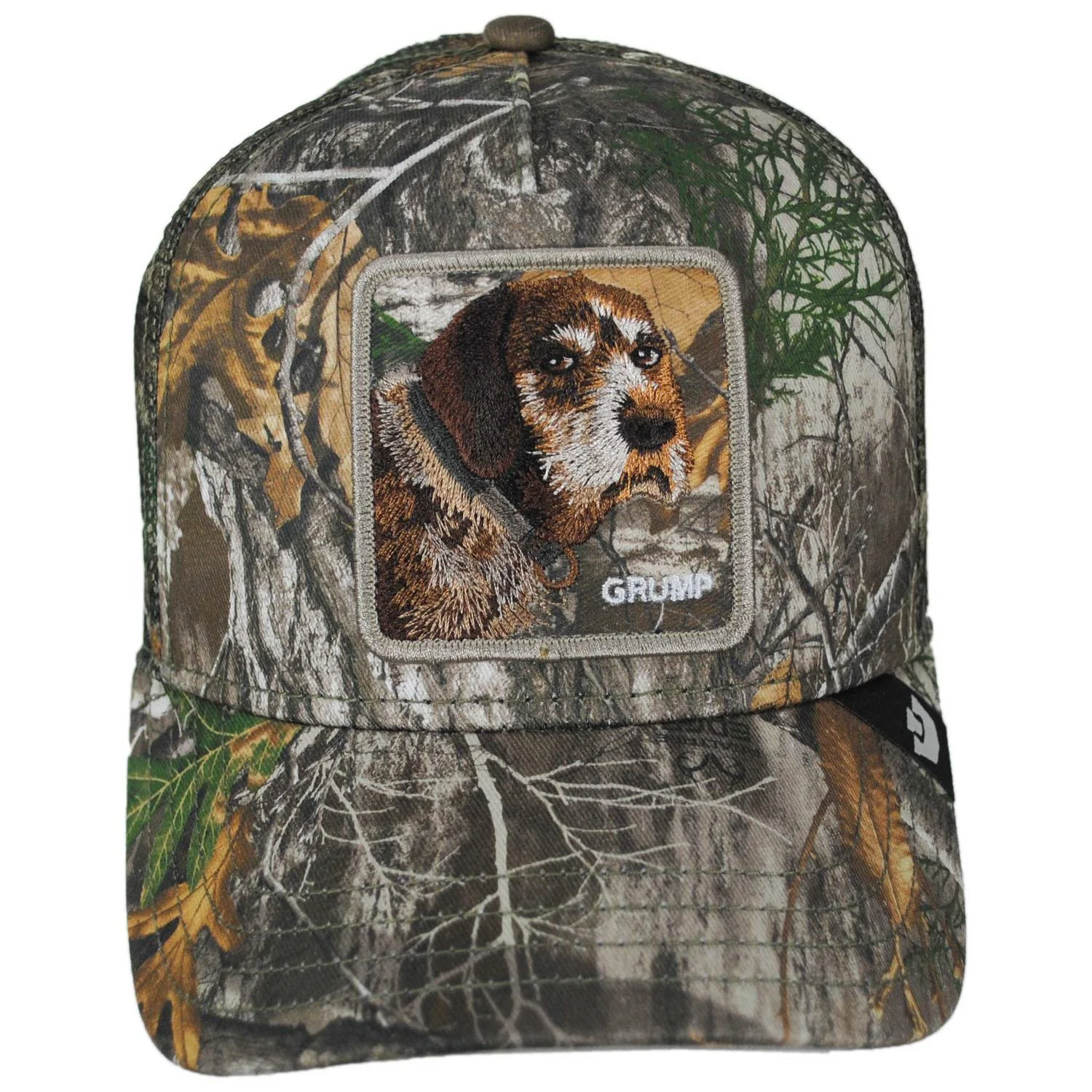 Realtree Edge Grump Mesh Trucker Snapback Baseball Cap - Image 2