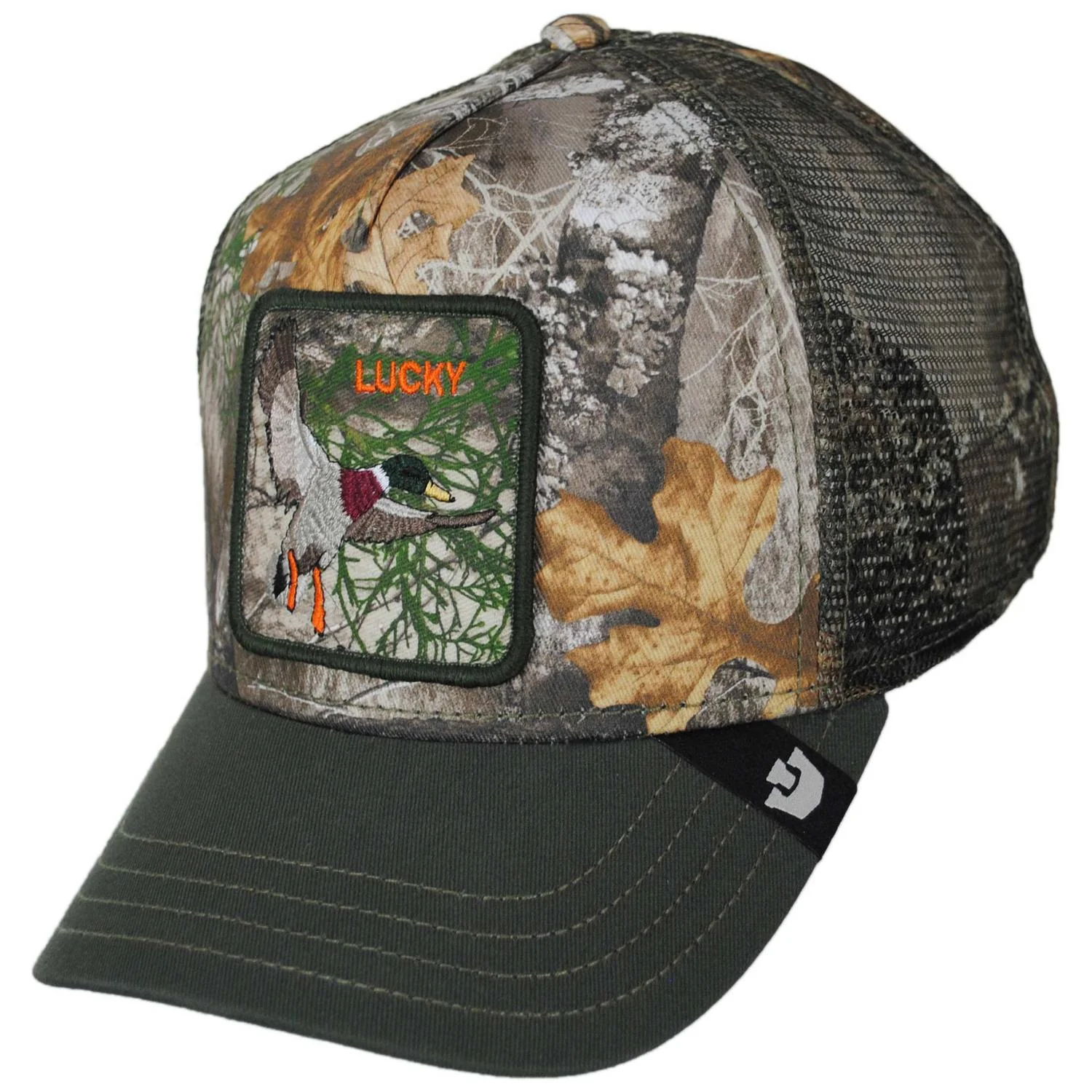 Realtree Edge Lucky Mesh Trucker Snapback Baseball Cap