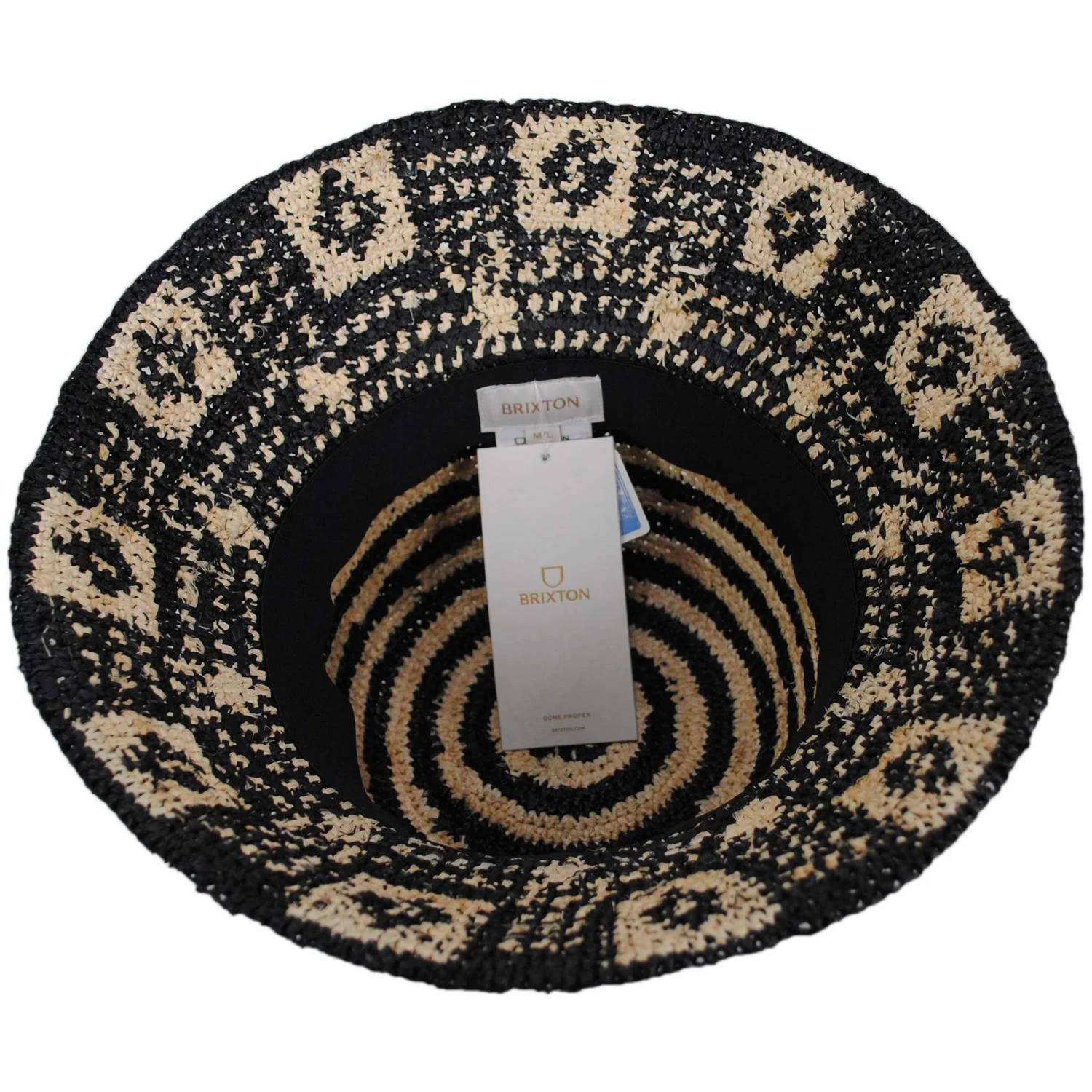 Redding Raffia Straw Bucket Hat - Image 4