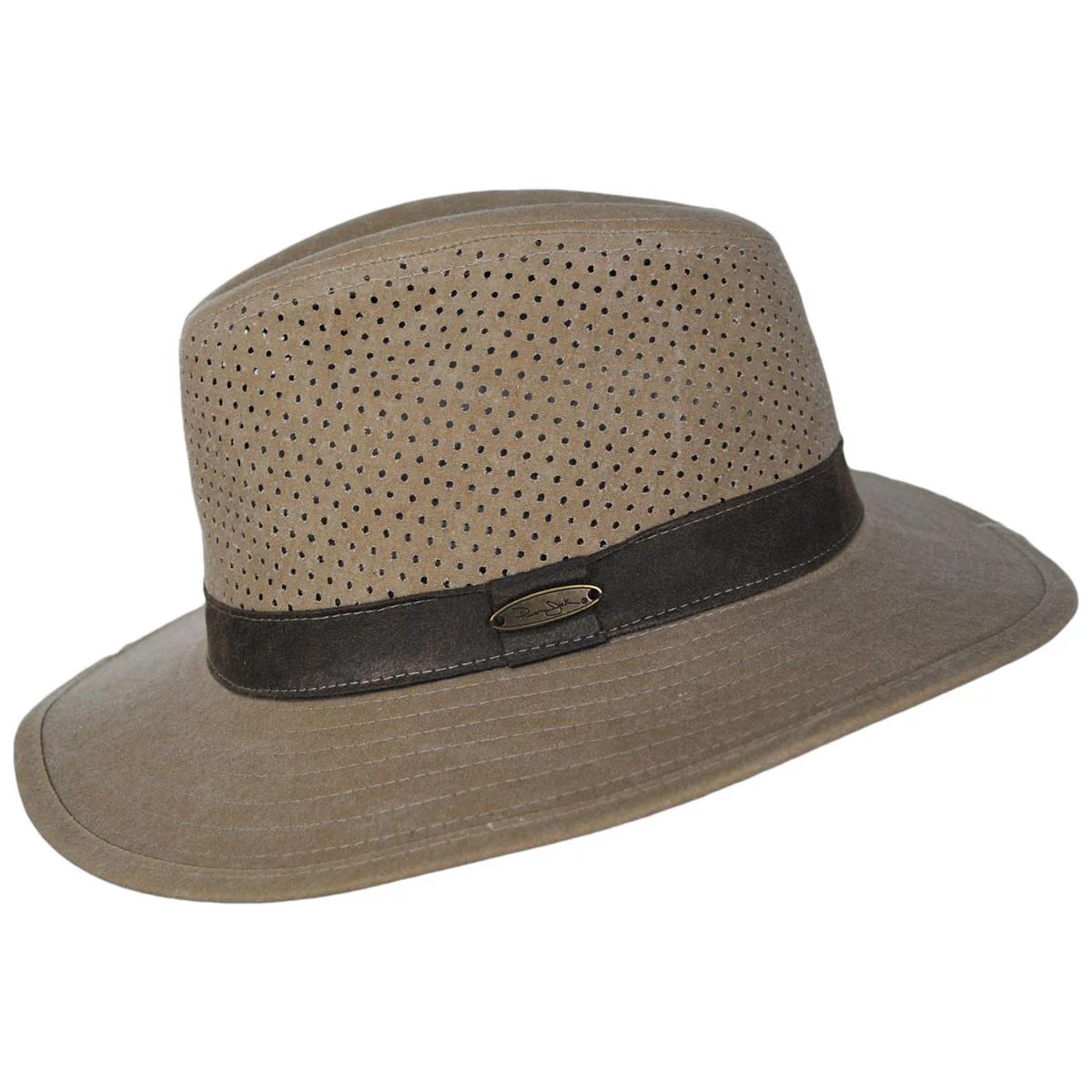 Reverie Cotton Safari Fedora Hat - Image 3