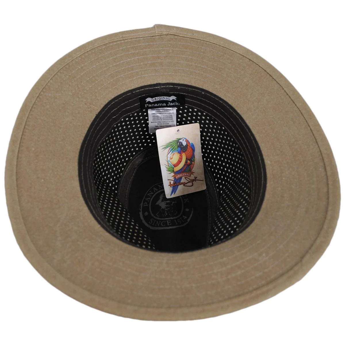 Reverie Cotton Safari Fedora Hat - Image 4