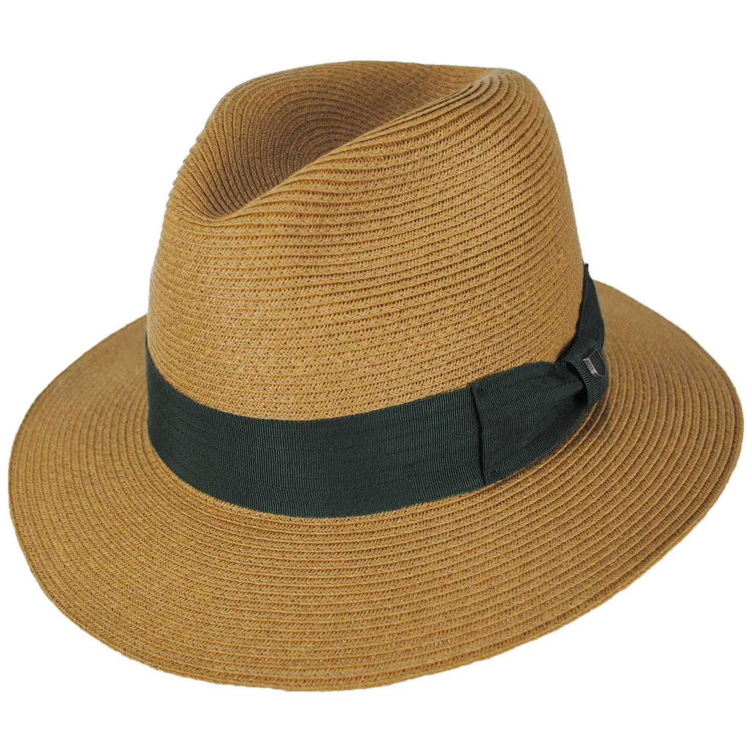 Roma Toyo Straw Fedora Hat