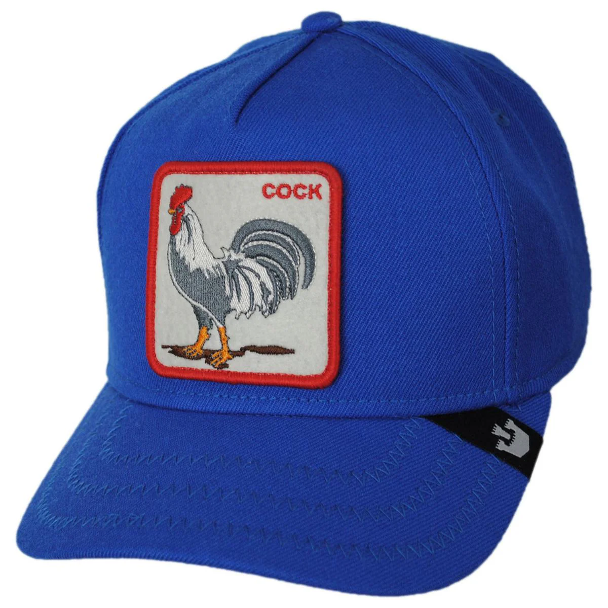 Rooster 100 Trucker Snapback Baseball Cap - Image 5