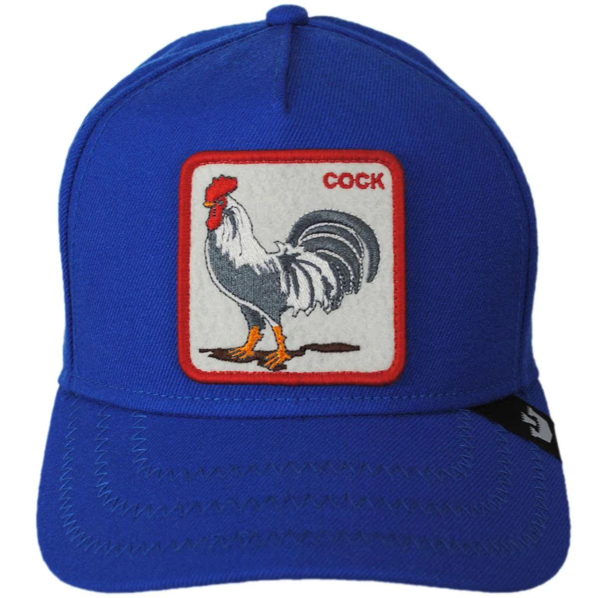 Rooster 100 Trucker Snapback Baseball Cap - Image 6