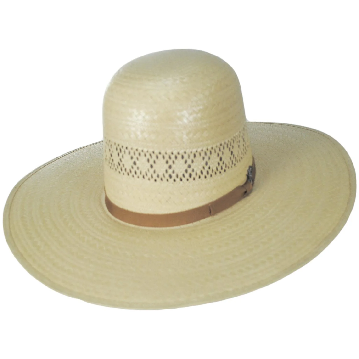 Rosco 10X Shantung Straw Western Hat