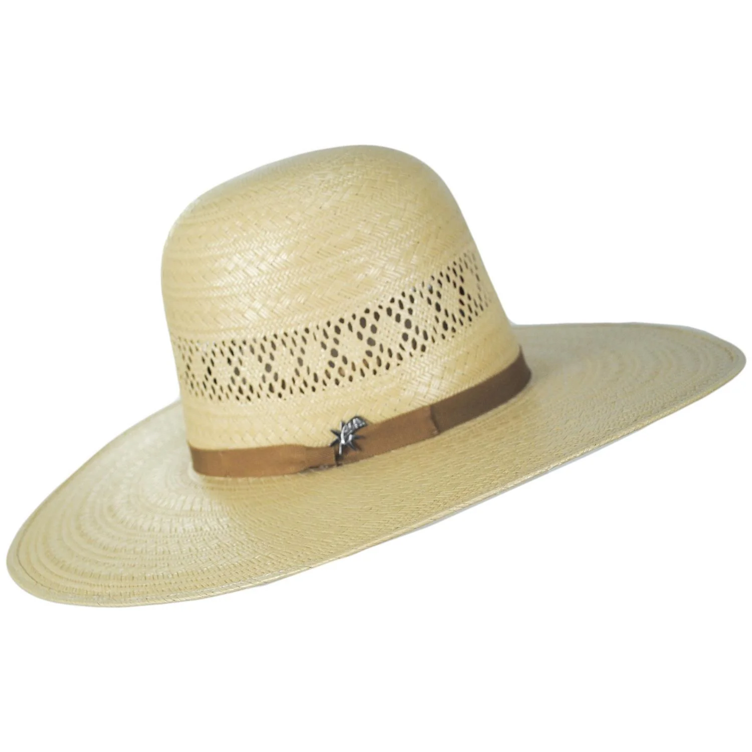 Rosco 10X Shantung Straw Western Hat - Image 3
