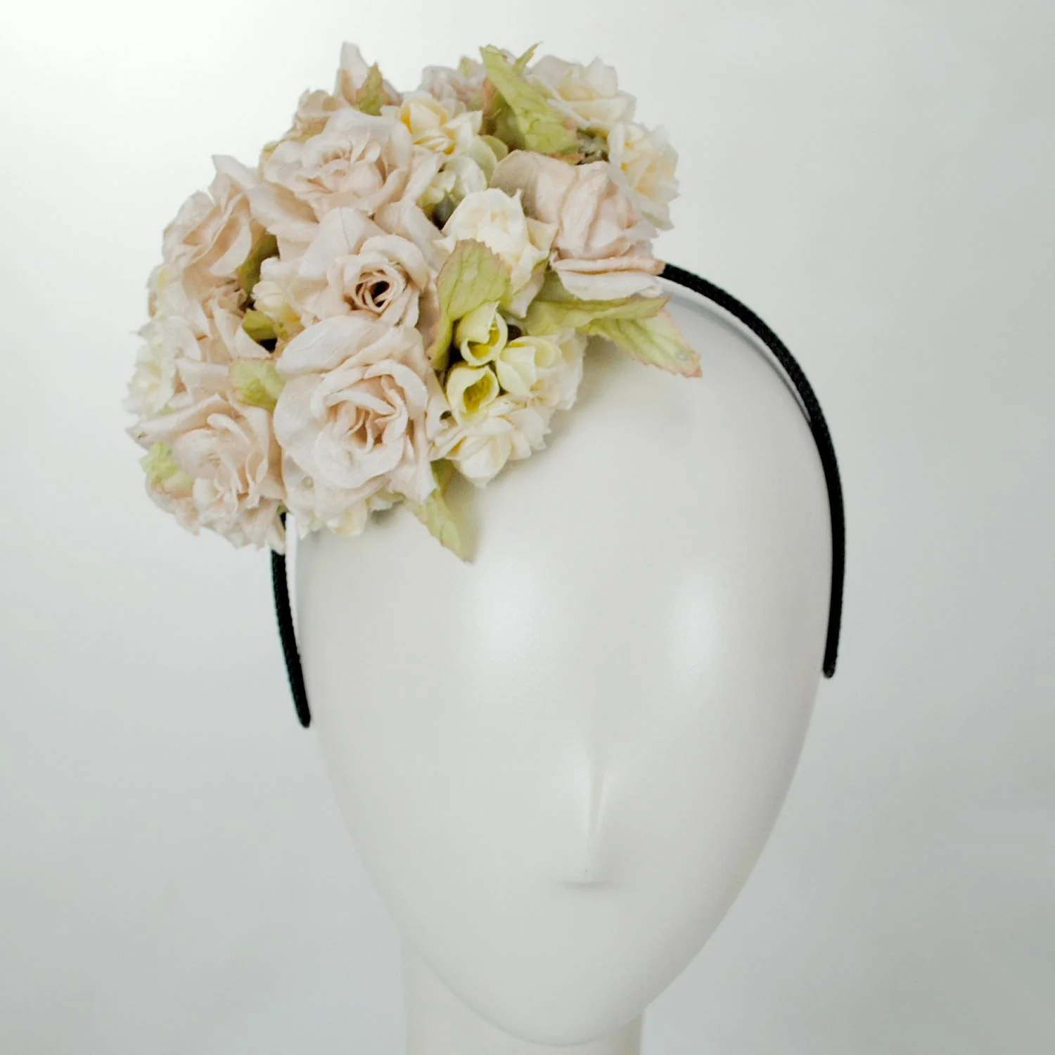 Rose Bouquet Fascinator - Image 2
