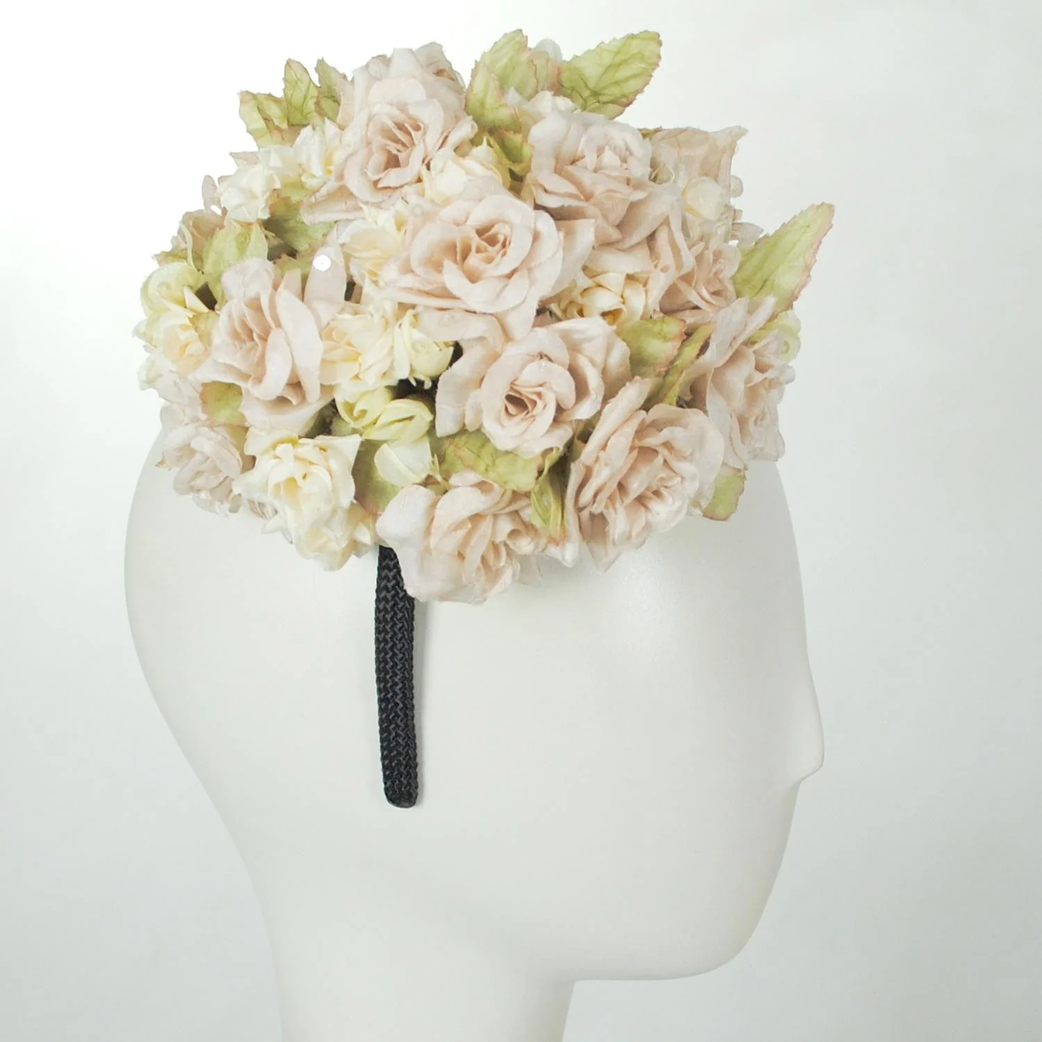 Rose Bouquet Fascinator - Image 3