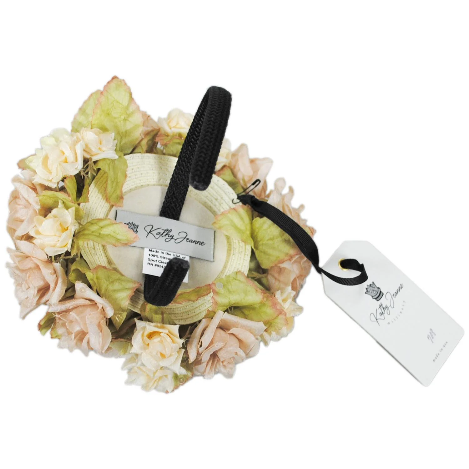 Rose Bouquet Fascinator - Image 4