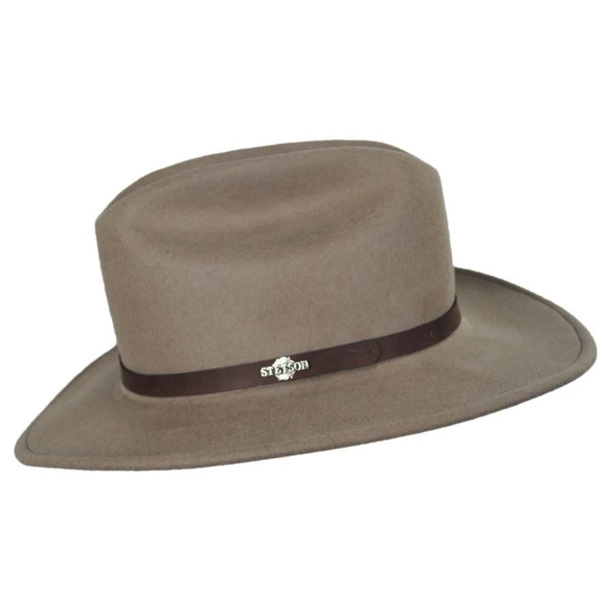 Route 66 Crushable Wool Felt Cattleman Western Hat - Image 3