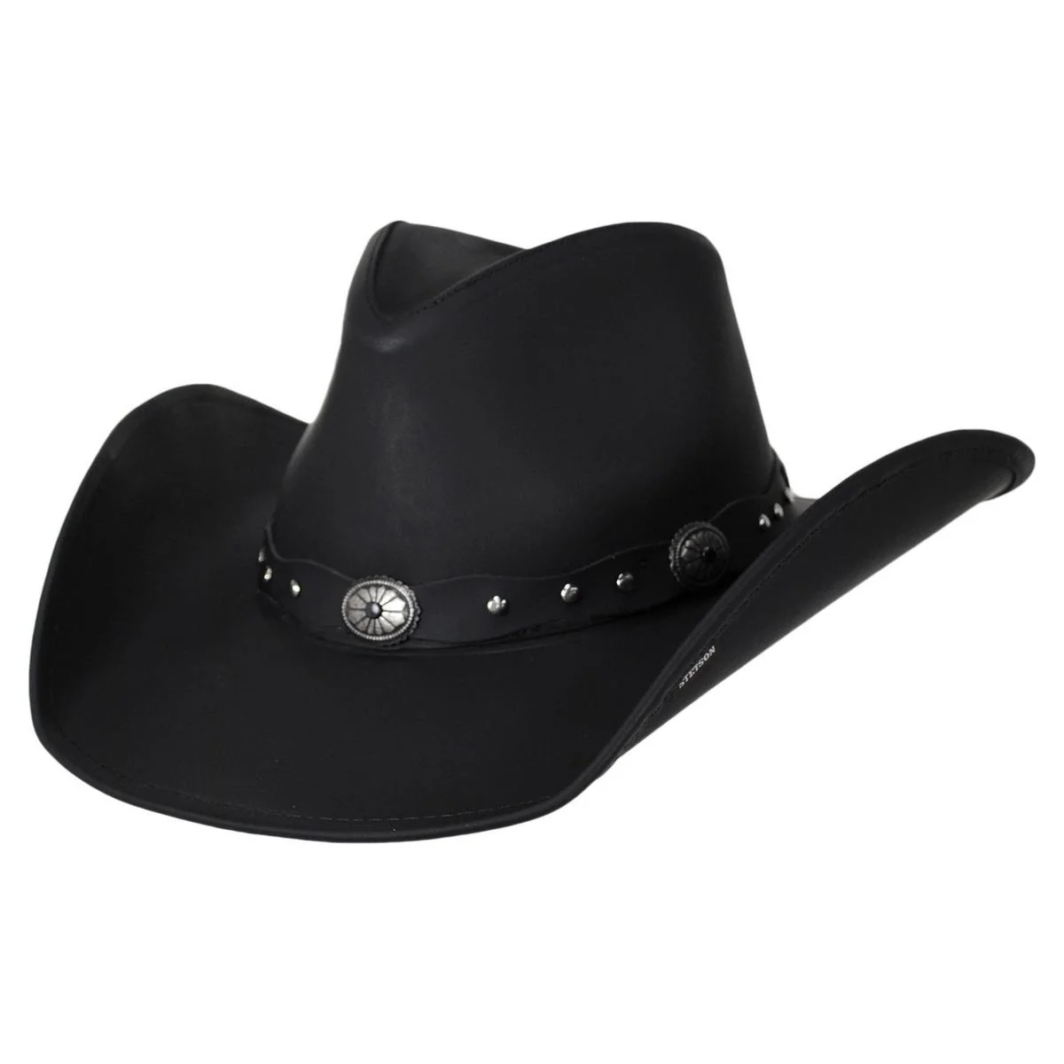 Roxbury Leather Western Hat